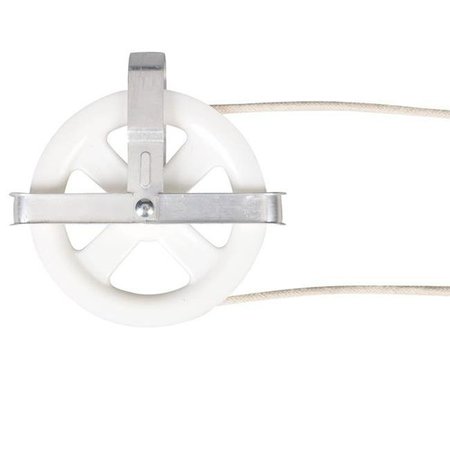 HOUSEHOLD ESSENTIALS Household Essentials 250 5 in. Clothesline Pulley 3505294